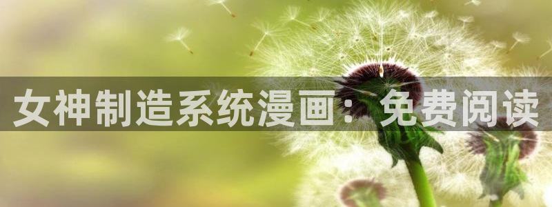 韩漫免费看在线：女神制造系统漫画：免费阅读